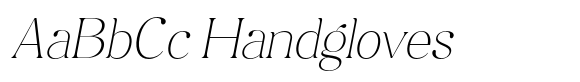 Arfielle  Thin Semi Condensed Slanted image