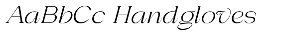 Gentano Athiroen  Italic Extra Expanded image