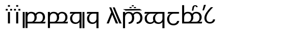 Modern Elvish Semibold image