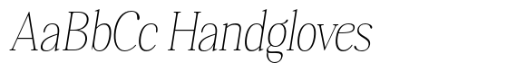 Polisha Reynold Thin Italic Semi Condensed image