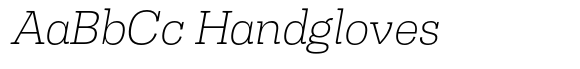Tonus Slab Thin Italic image