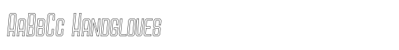 Raviona Thin Outline Italic image
