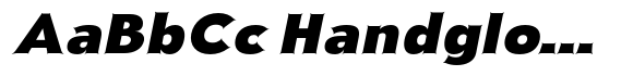 Aukim II Sharp Heavy Wide Italic image