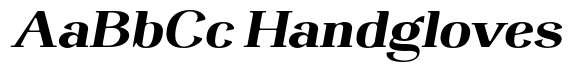 Adhesian Soft ExtraBold Expanded Italic image