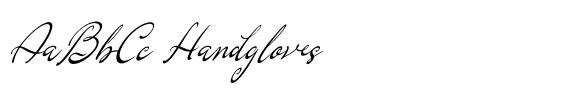 Marthalady Italic font sample
