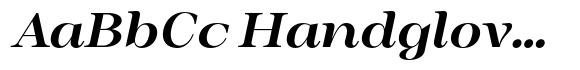 Auralic Bold High Semi Condensed Italic image