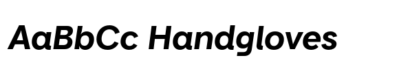 Trinket Sans Bold Italic image