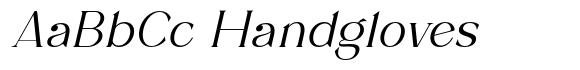 CANNERY Display Italic font sample