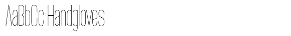 Grivon V02 Thin Extra Condensed image