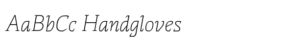 Thalweg Thin Italic image
