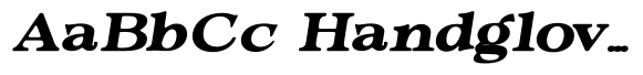 Morgazine  Soft Contrast Extra Expanded Italic image
