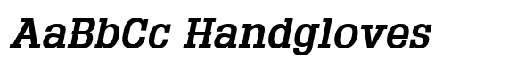 Montrex Slab Semi Bold Italic image