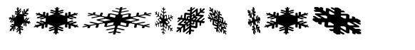 Falling Snowflakes image