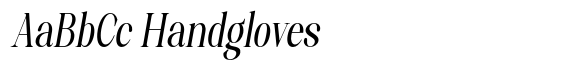 Artrend Soft Artrend Bold Condensed Slanted image