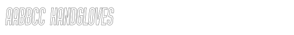 Palachia Outline Italic image