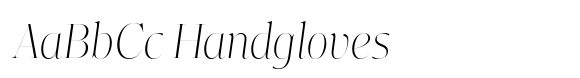 Vinco Display Thin Italic font sample