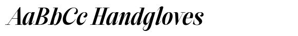 Sitges Regular Italic font sample