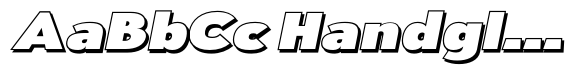 Aukim II Shadow Extra Black Exp Italic image