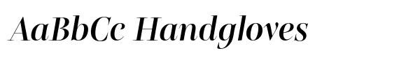 Belda Didone Extended Demi Italic image