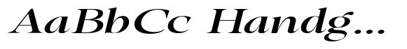 Gustian Expanded Italic image