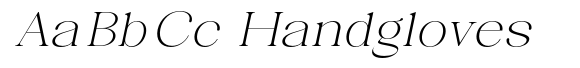 Celima Extra Light Ultra Expanded Italic image