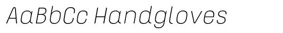 ApronSoft Thin Italic image