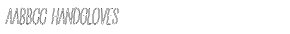 Penjoy Angular Outline Italic image