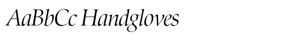 Zapf Renaissance Antiqua SH Light Italic image