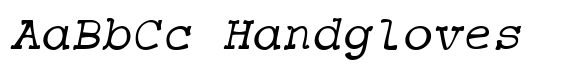 Trovoada Mono Italic image