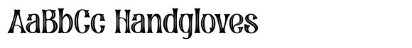 Cloverside Inline font sample