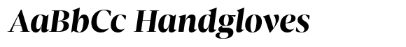 Agna Headline Bold Italic image