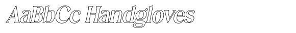 Abigeta Outline Italic image