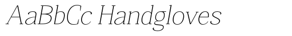 Mundale Thin Expanded Slant image