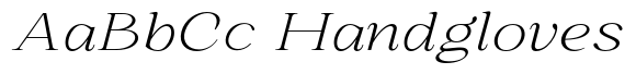 Romantic Editorial Thin Expanded Italic image