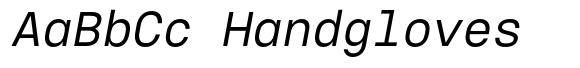 Voyager Mono Regular Italic image