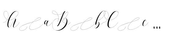 Refillia Calligraphy Titling 2 image