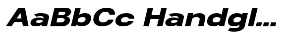 Spatial Logic ExtraBold Expanded Italic image