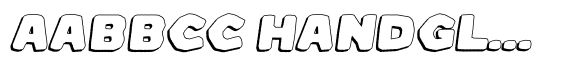 Chocomo Soft Shadow Italic font sample