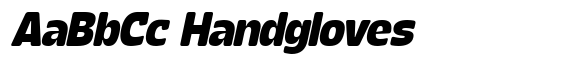 Calogen Soft Bold Semi Condenced Italic image