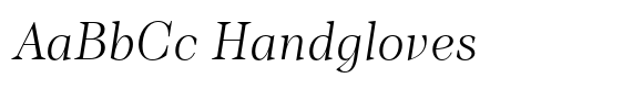 TT Barrels Light Italic font sample