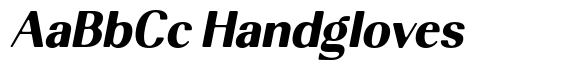 Gergion  Soft Extra Bold Slant image
