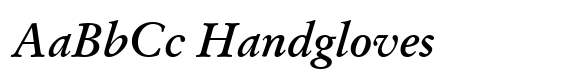 Original Garamond Std Bold Italic image