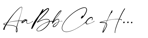 Cellanest font sample