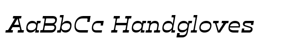Klabdan Medium Italic font sample