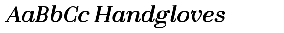 LaBodoni Medium Italic image
