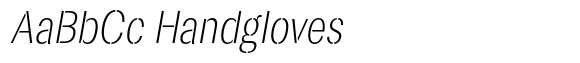 Dean Stencil Normal Dean Stencil Condensed ExtraLight Italic image