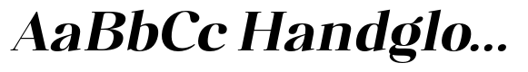 Polisha Reynold Extra Bold Italic Semi Expanded image