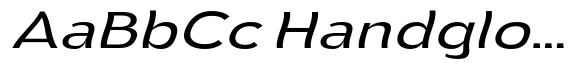 Aukim II Shape Expanded Italic image