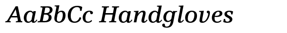Vernacular Clarendon Medium Italic font sample