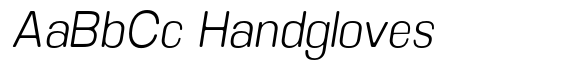 Braskion Soft ExtraLight SemiCondensed Italic image